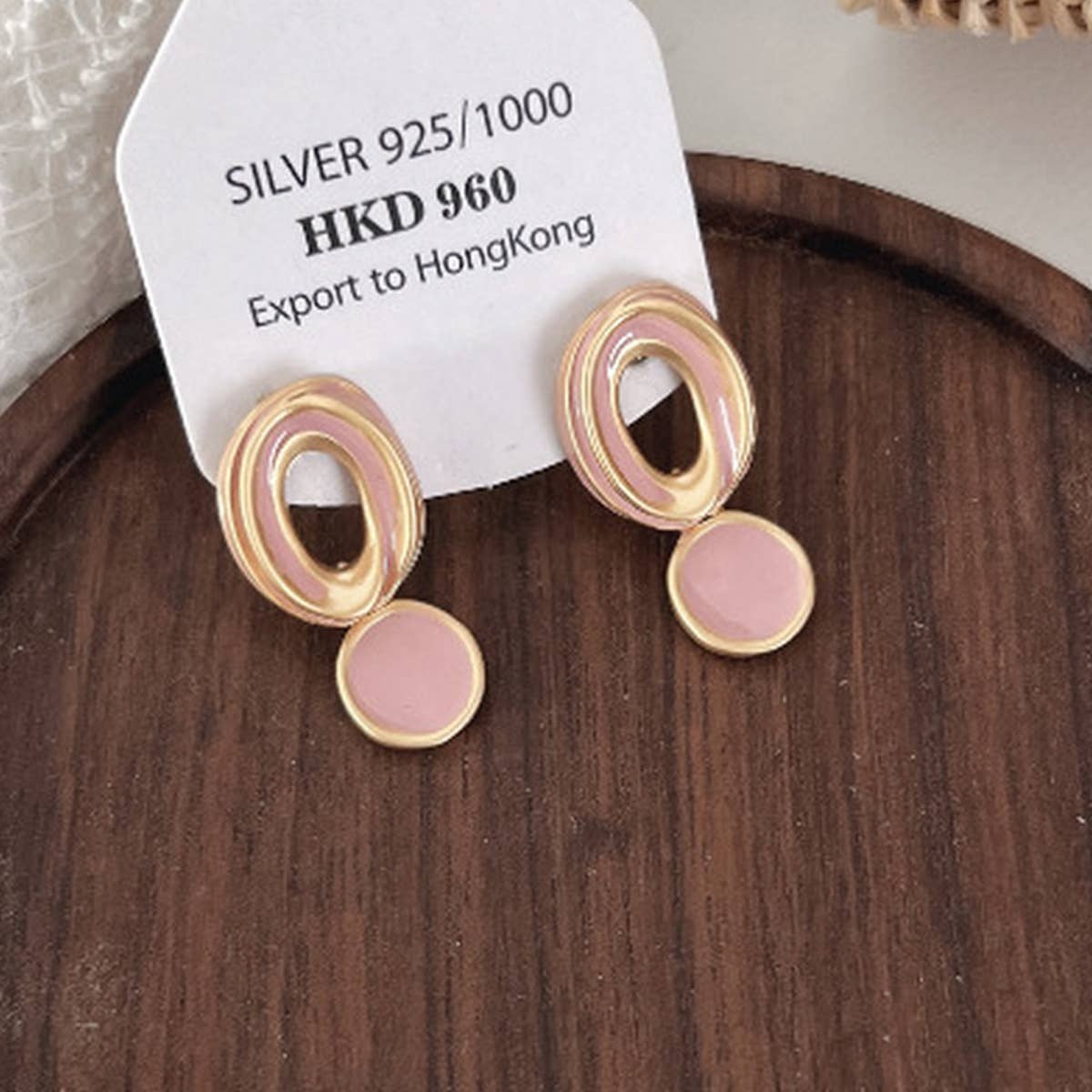 SIMPLE AND SWEET GEOMETRIC EARRINGS