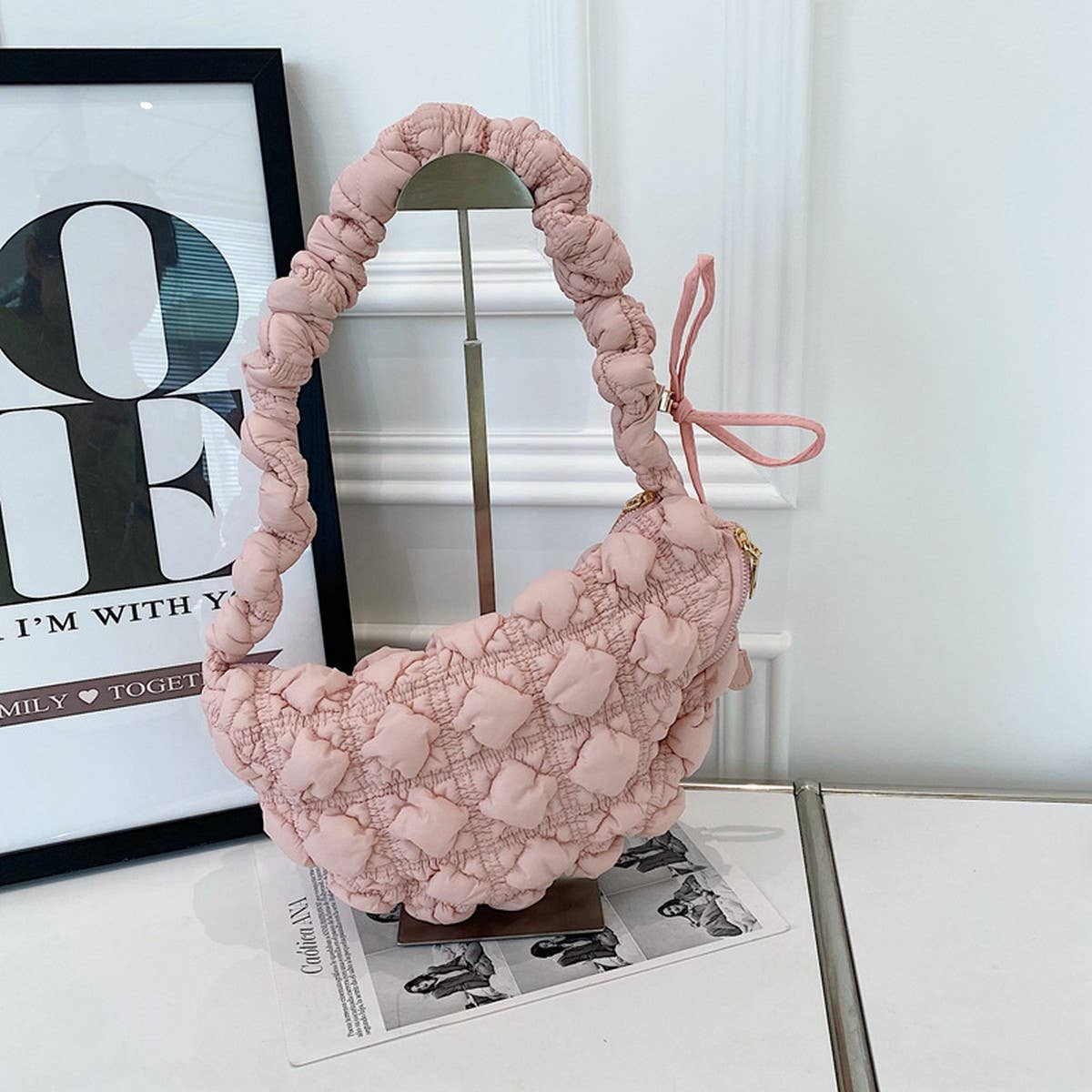 Dumpling Puff Cloud Bag Shoulder Crossbody_CUAB00459