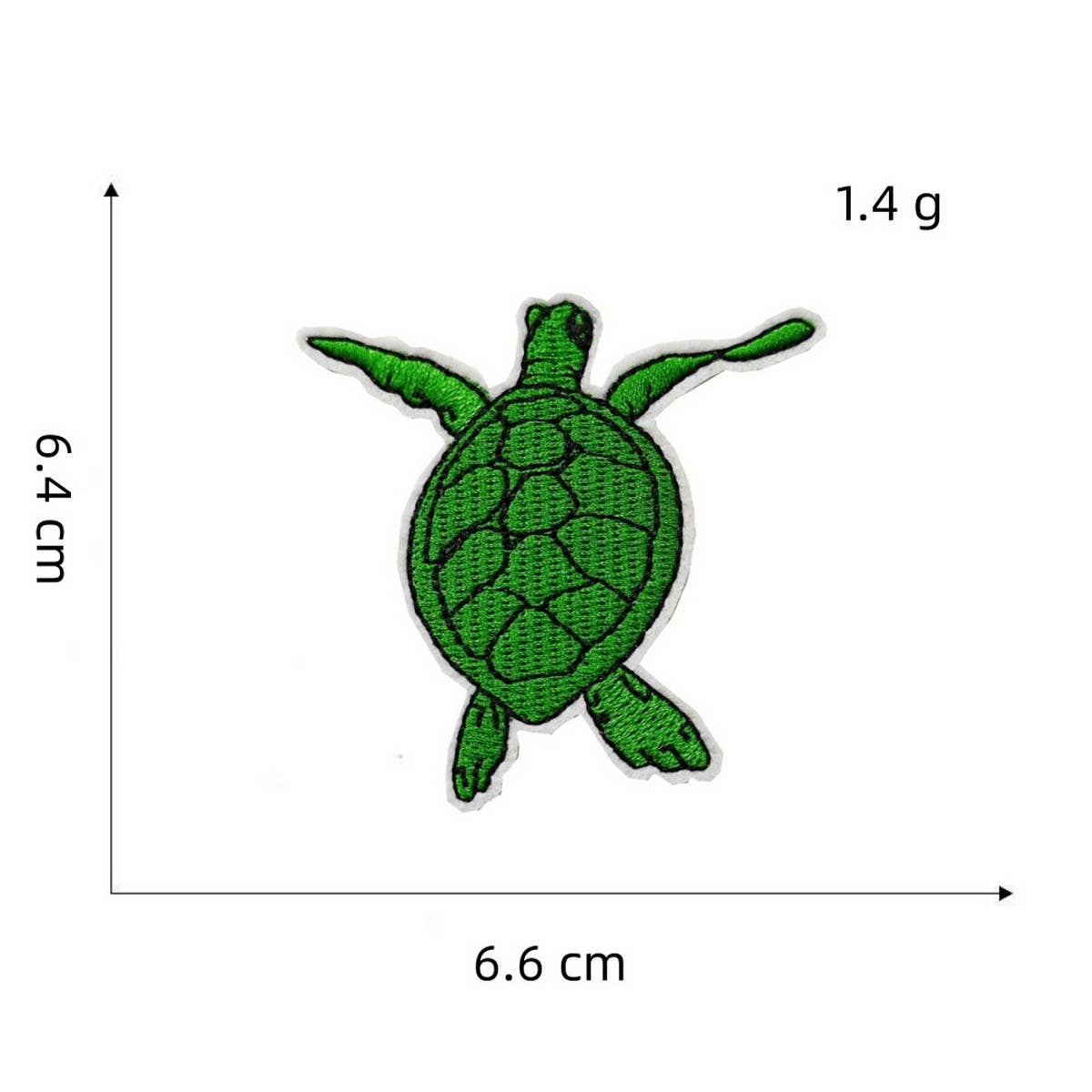 GREEN SERIES CARTOON EMBROIDERED PATCH