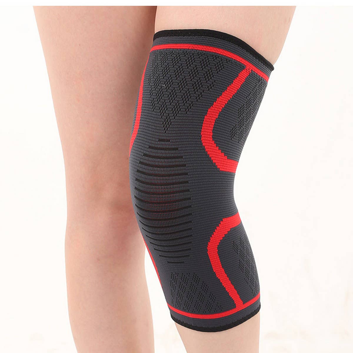 Sport Knee Brace with Anti-Slip Elastic Support_CWMM7880