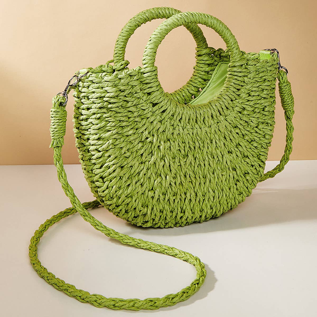 Small Crossbody Bag, Straw Bags For Women_CWAB0804