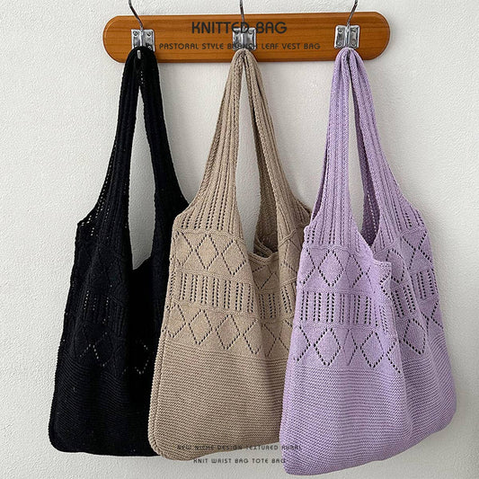 2024 NEW FASHION HOLLOW KNITTED HANDBAG_CWAB2395