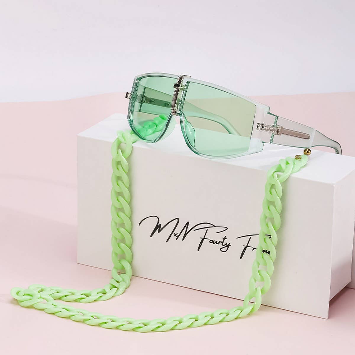 CHAIN SUNGLASSES FASHION NECKLACE GLASSES_CWASG0736