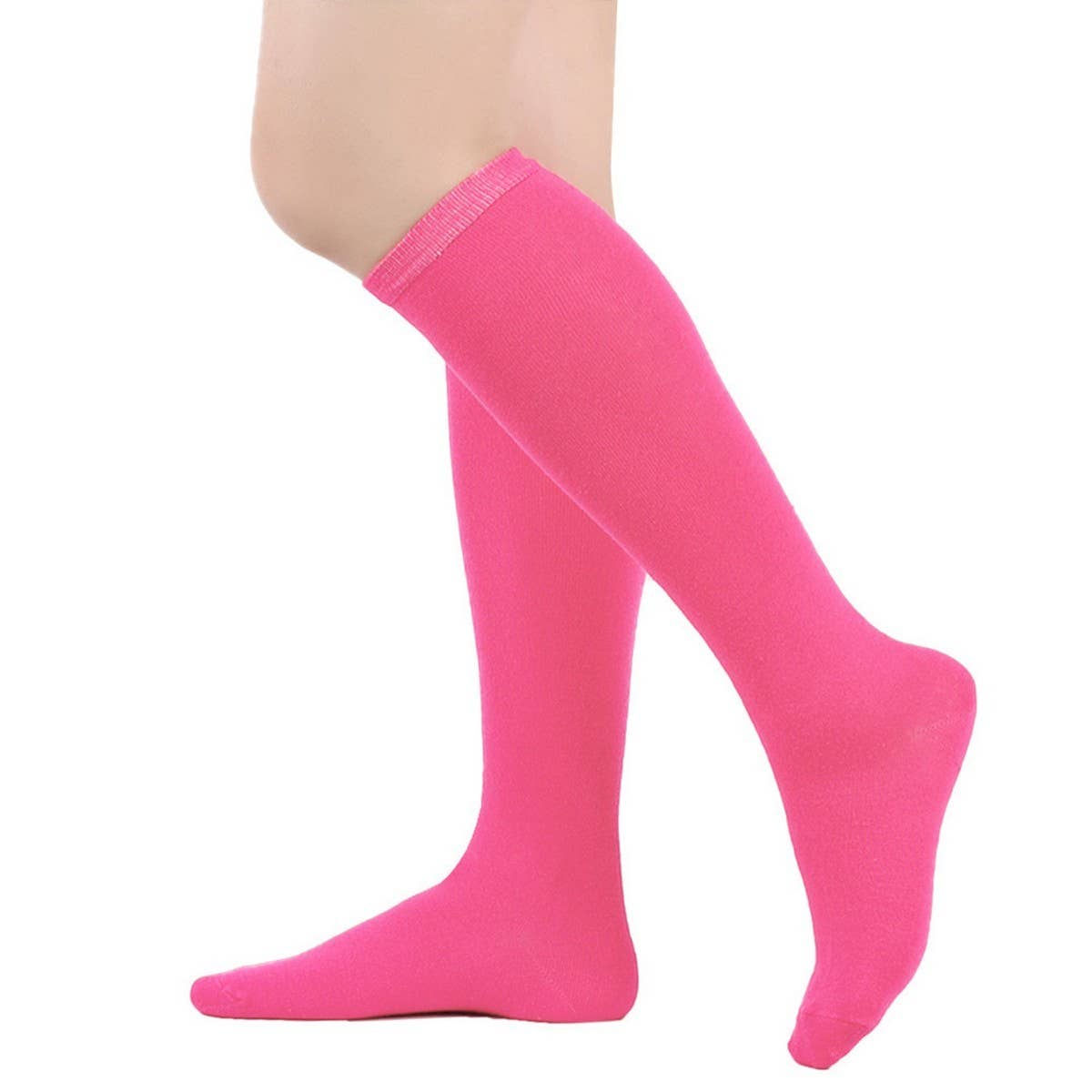CWMM10064_WOMEN KNEE-HIGH SOCKS FOR SCHOOL &AMP  PERFORMANCE