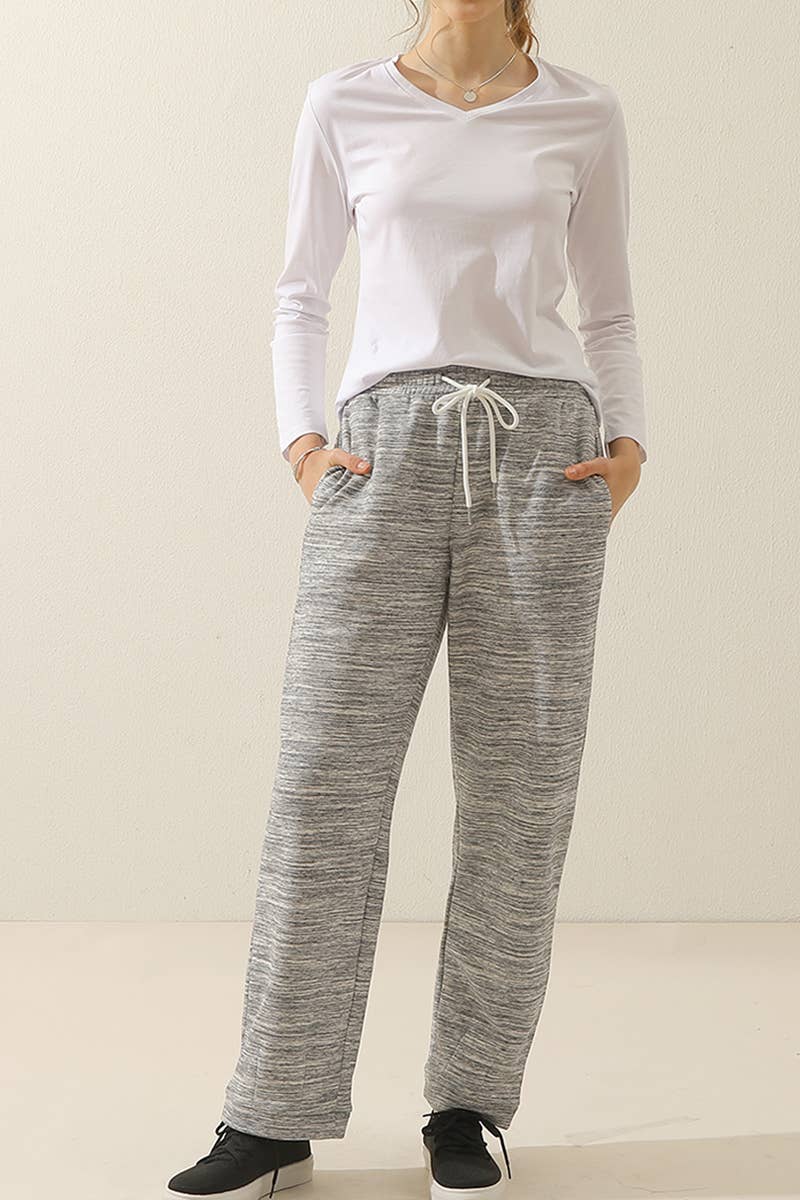 CWBLP268_HIGH WAISTED STRAIGHT WIDE LEG LONG SWEATPANTS
