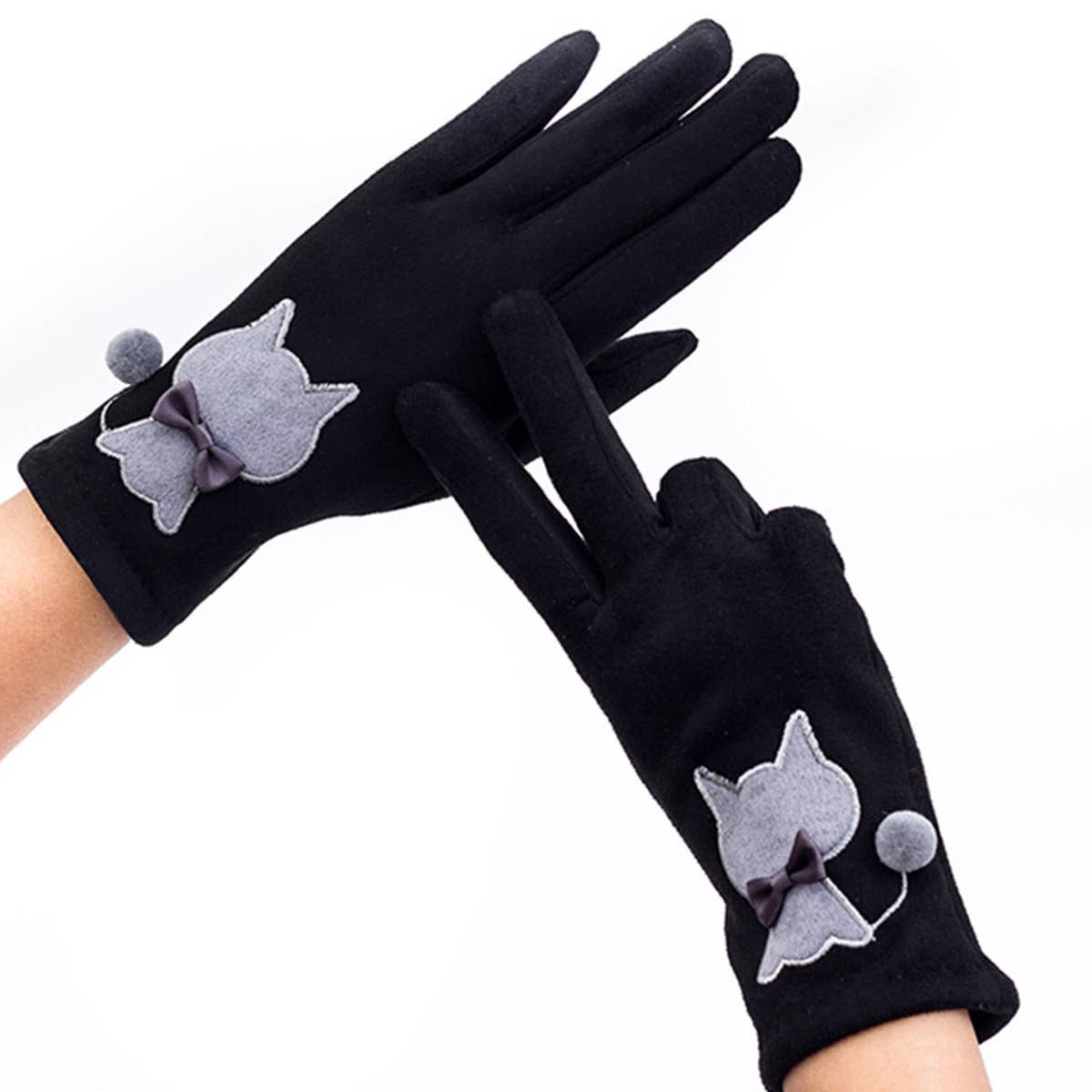 AUTUMN AND WINTER CYCLING WARM CARTOON GLOVES_CWMM1548
