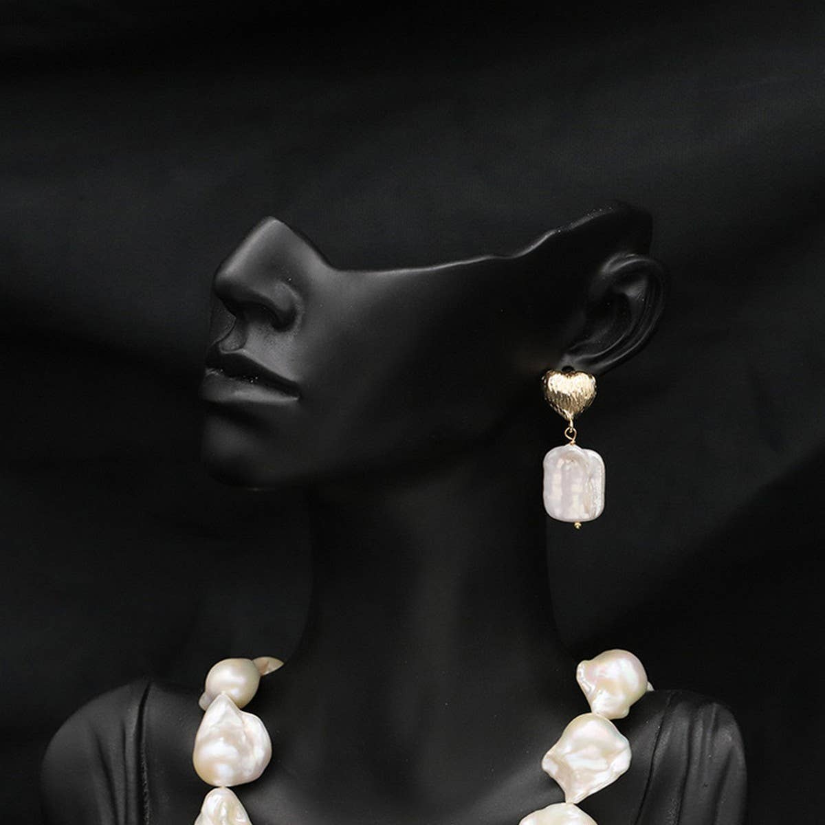 WOMEN'S HIGH-END NATURAL PEARL EARRINGS