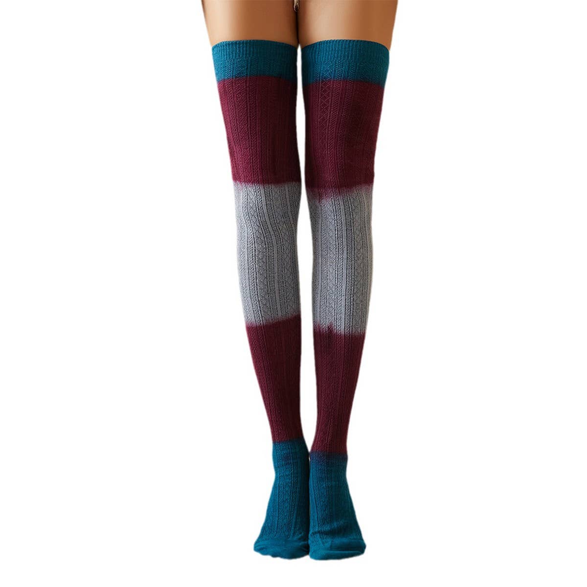 2024 NEW TIE-DYE COLORED LONG SOCKS_CWMS0857