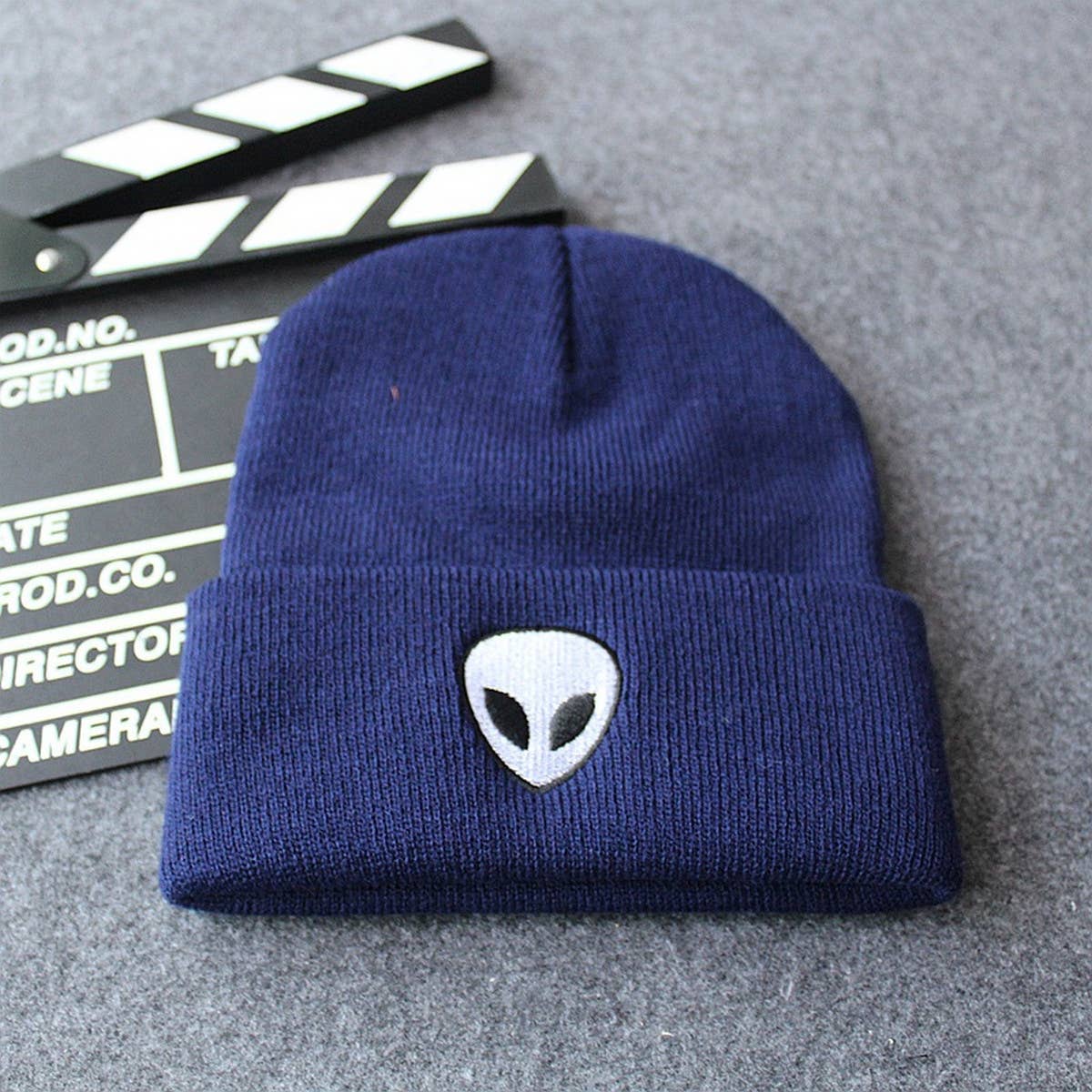 2024 NEW ALIEN SKULL KNITTED HAT_CWAH1620