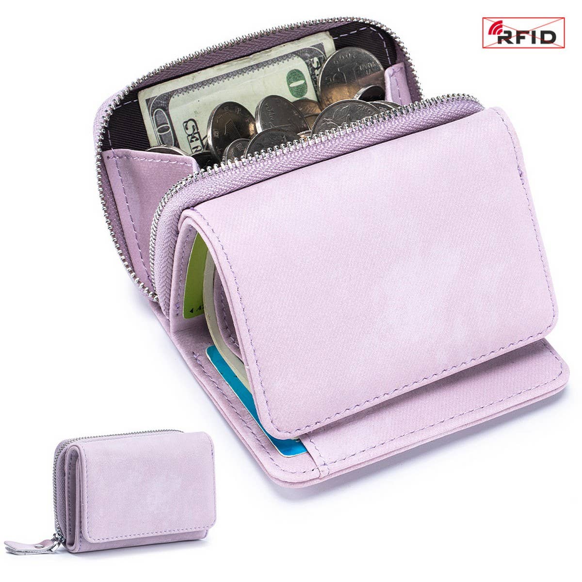 SHORT MULTIFUNCTIONAL LARGE CAPACITY LEATHER WALLET_CWAB3792
