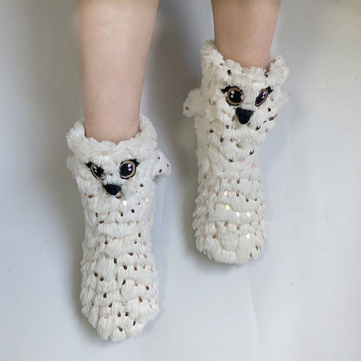 WINTER  WOMEN'S ANTI-SLIP FLOOR SOCKS SLIPPERS