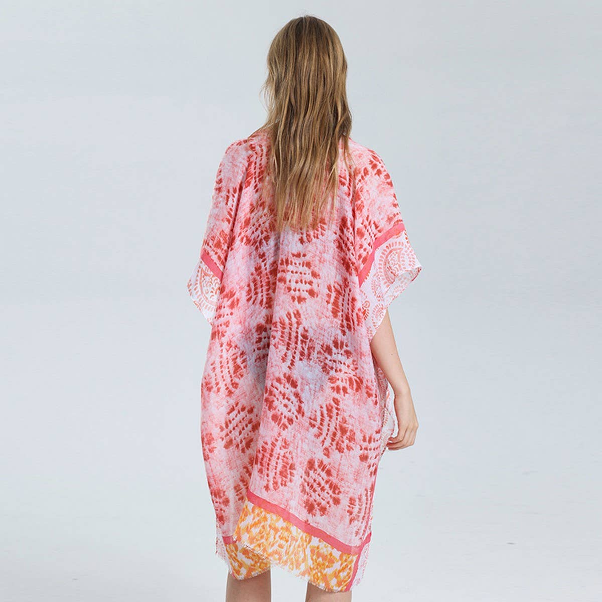 Paisley Satin Long Scarf Wrap for Beach & Travel_CWASC0688