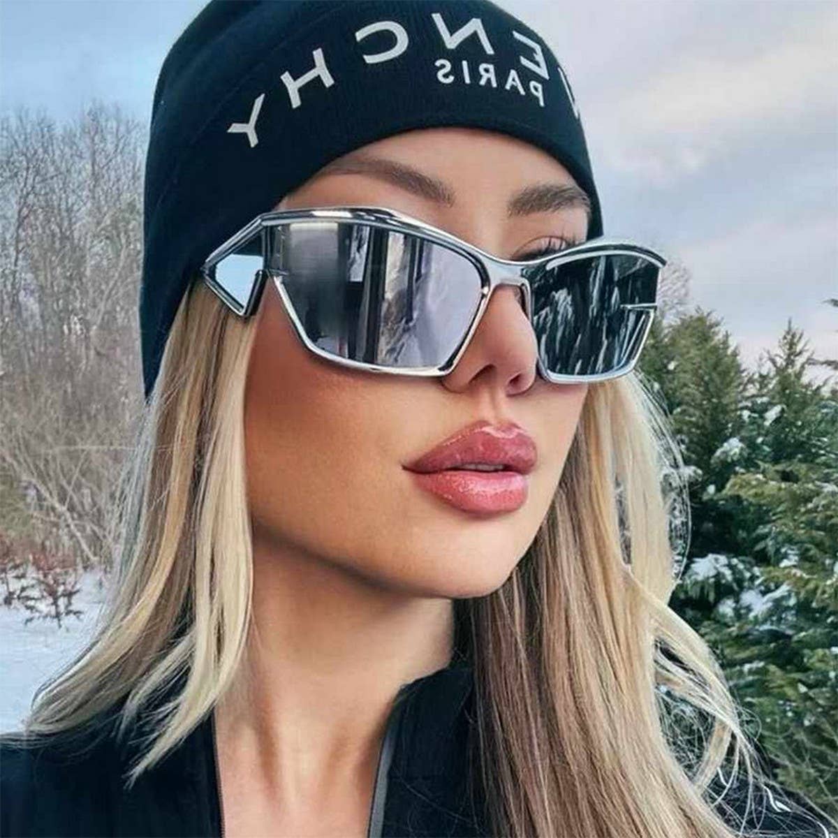 FASHIONABLE HIGH-TECH STEAMPUNK SUNGLASSES