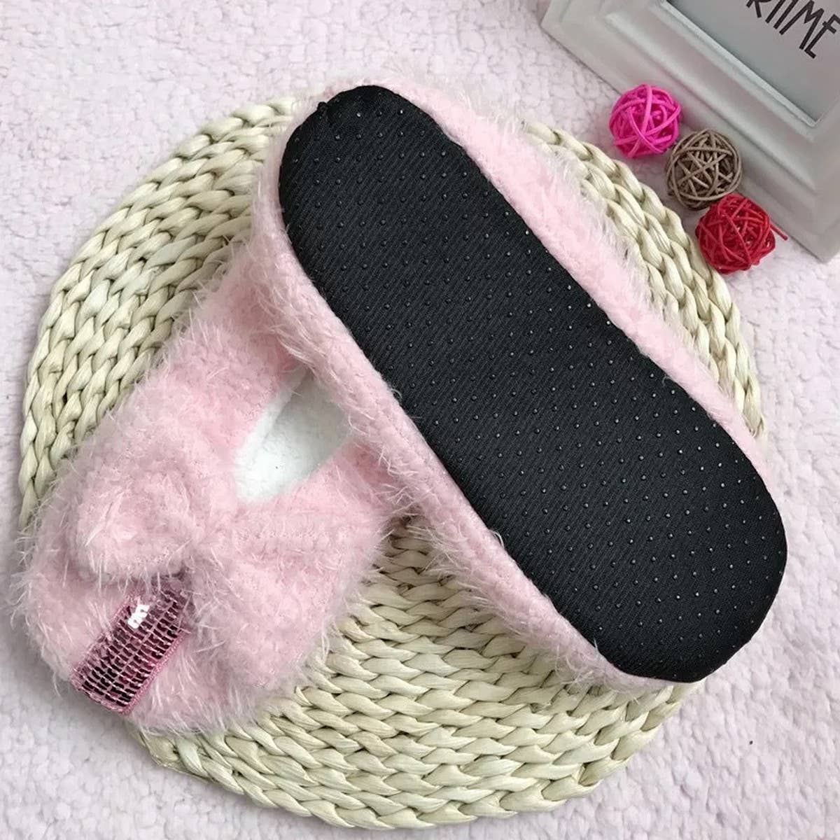 WOMEN'S THICK WARM INDOOR NON-SLIP SOCK SLIPPERS