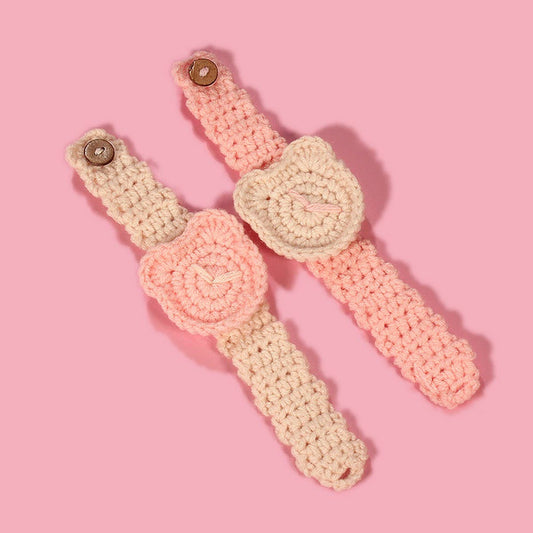 HANDMADE CROCHETED BEAR BRACELET