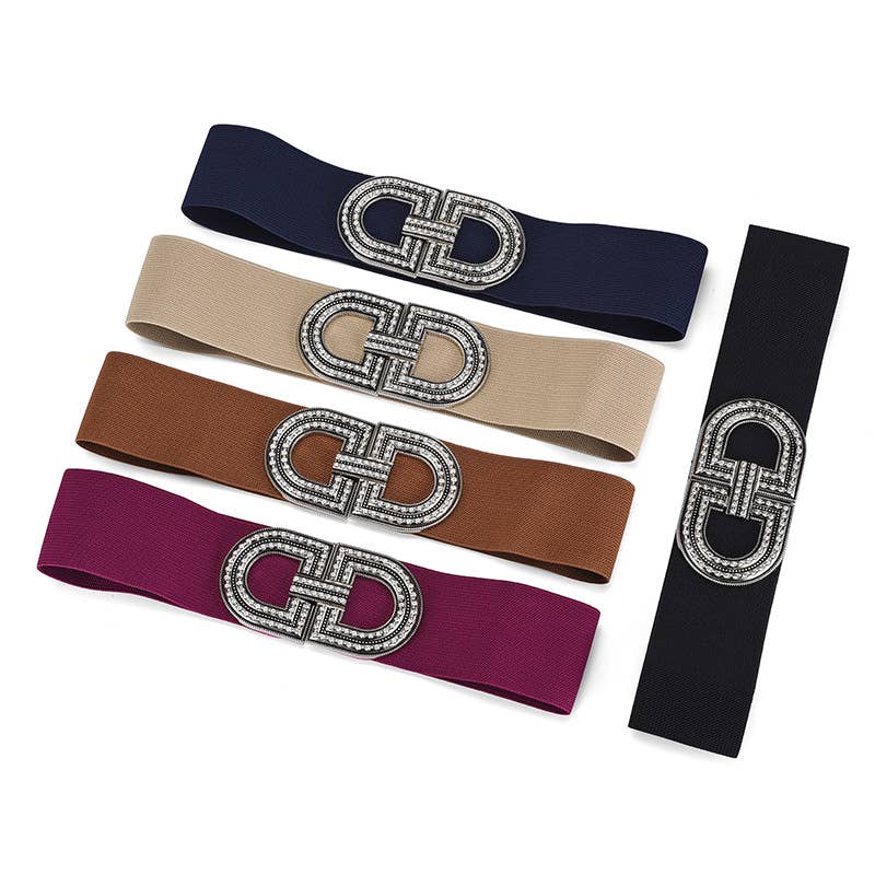 Diamond-encrusted versatile belt with diamonds