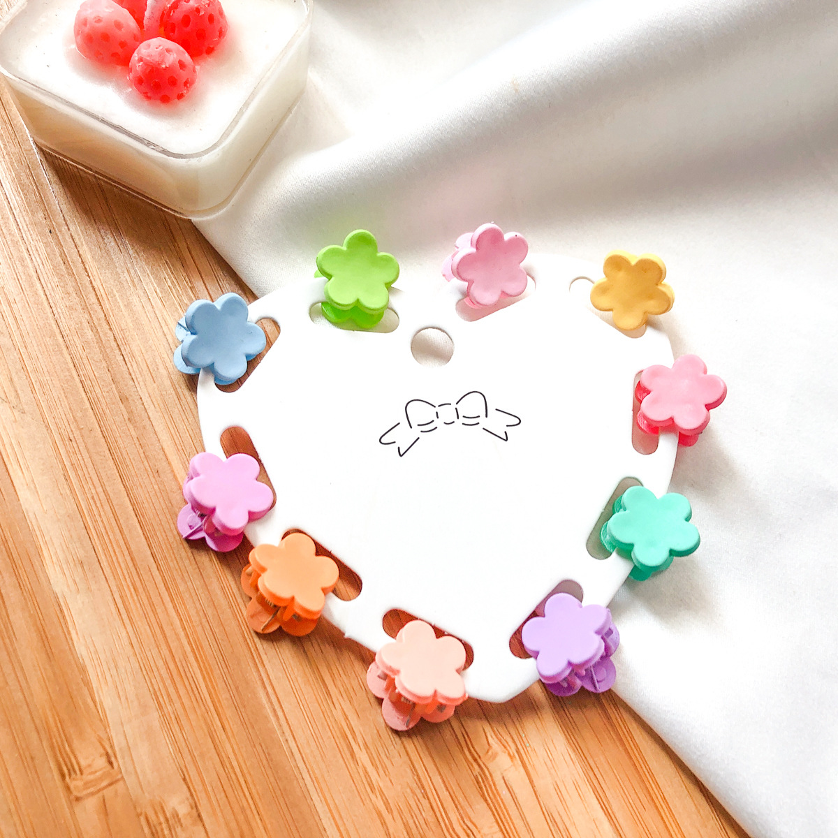 10pcs Mini Hair Claw Set - Candy Color Cute Clips_CWAHA0716