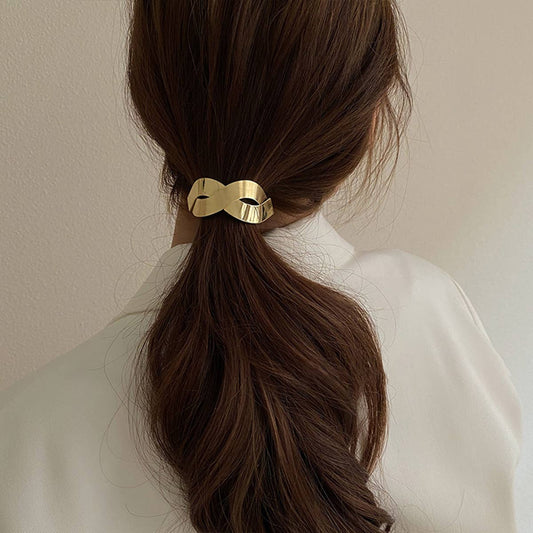SIMPLE BRUSHED TEMPERAMENT HAIR SCRUNCHIES_CWAHA2661