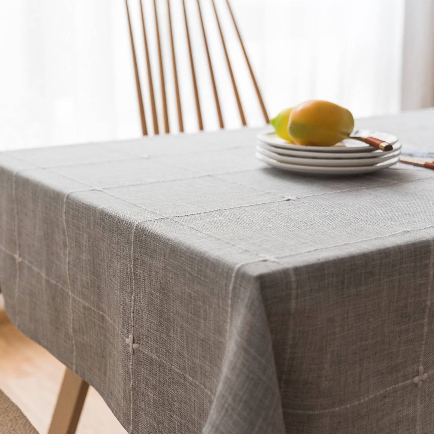 LINEN KITCHEN TABLECLOTH