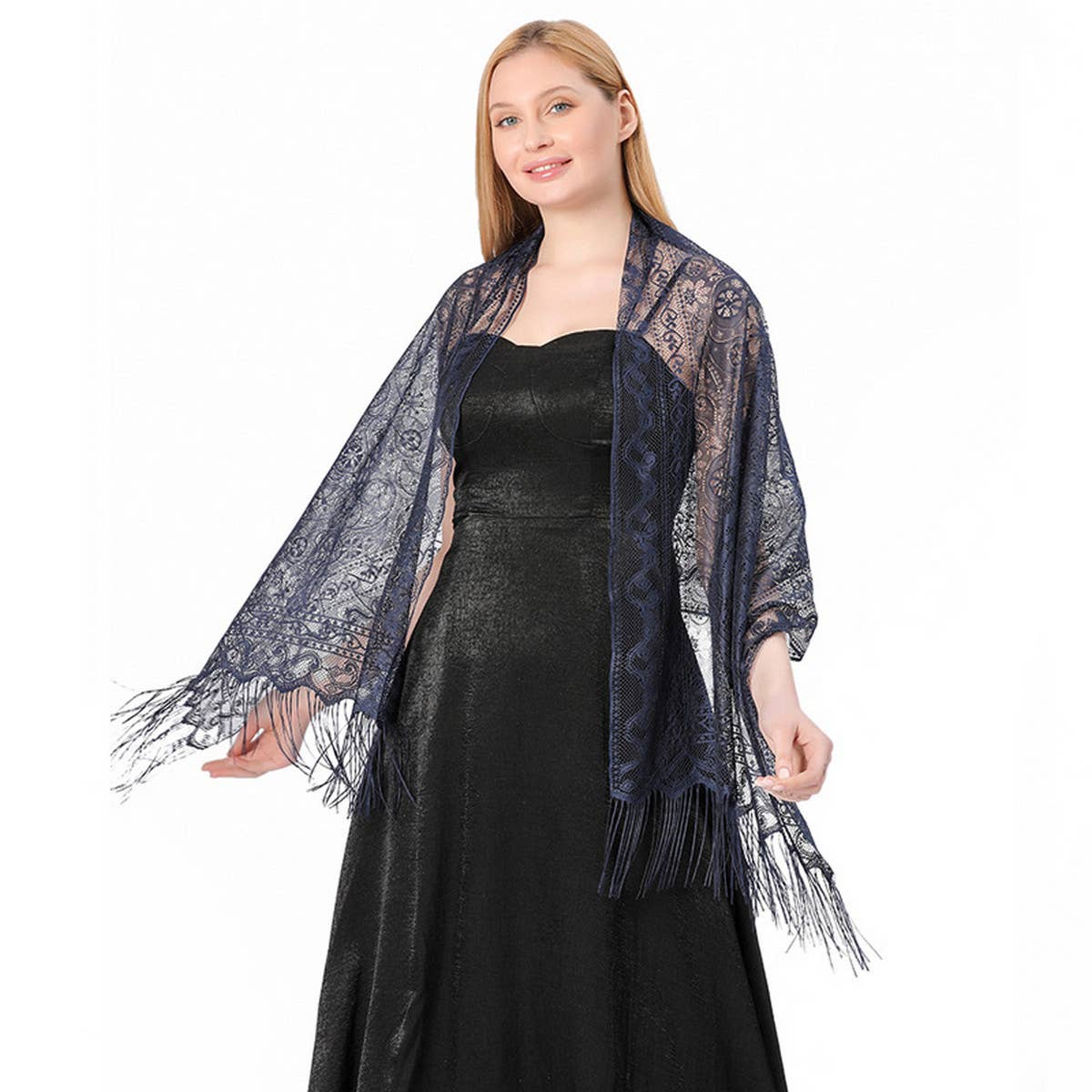 HOLLOW NEW STYLE MIN WHIRLWIND CASHEW SHAWL