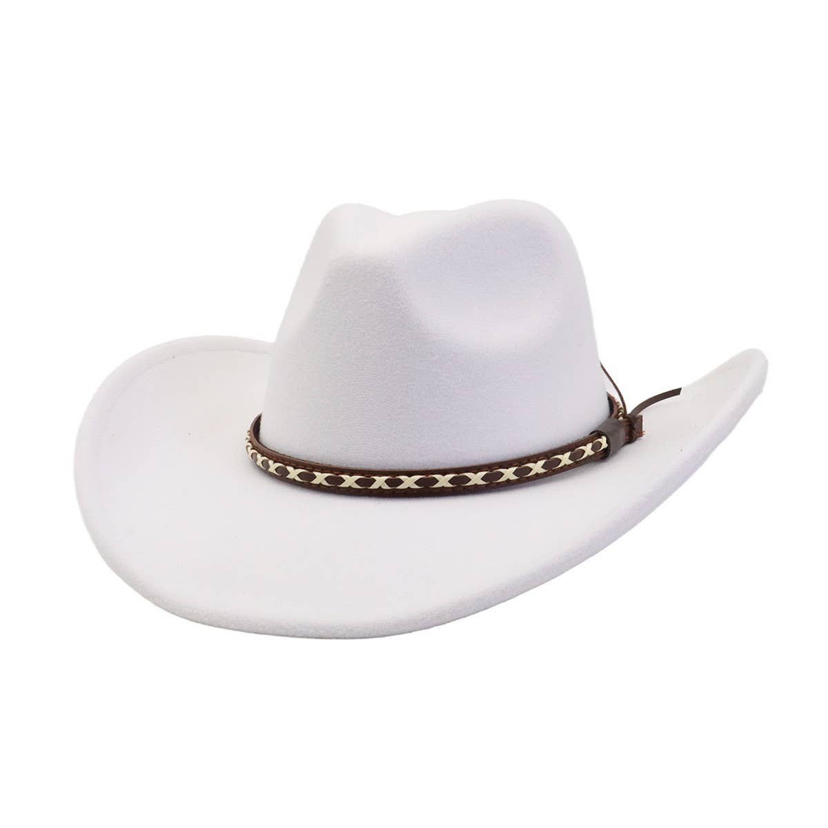 Ethnic Style  Felt Cowboy Western Hat_CWAH04410