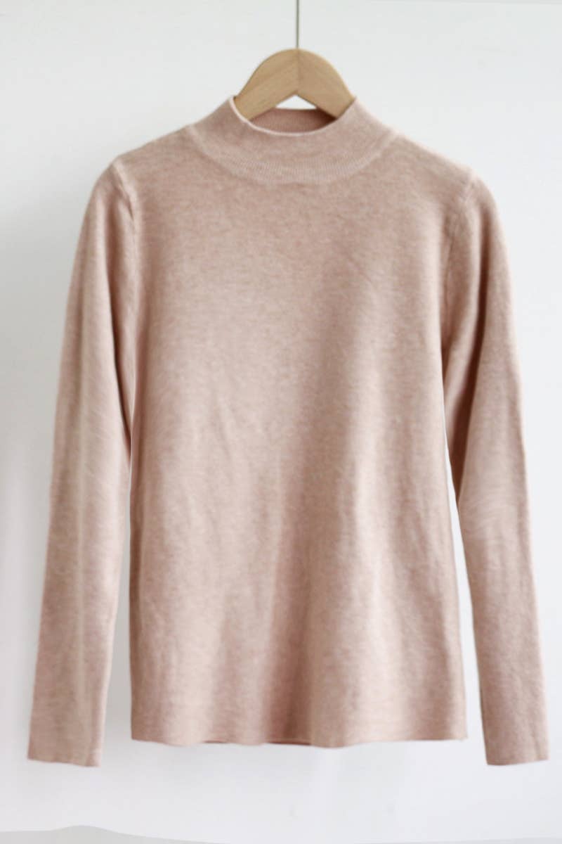 CWOSWL0538_Simple Crew Neck Pullover Sweater