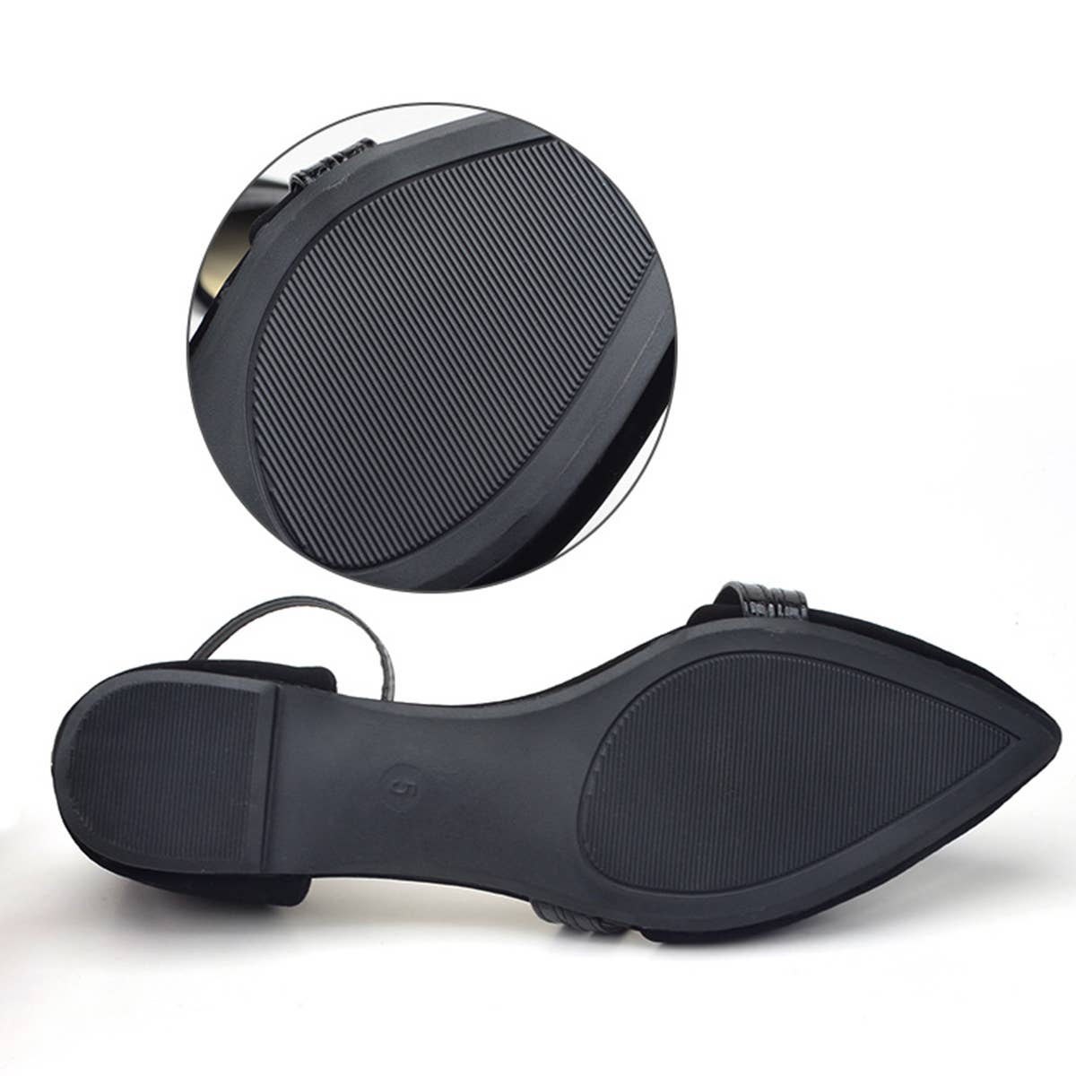 WOMEN POINTED FLAT SANDALS