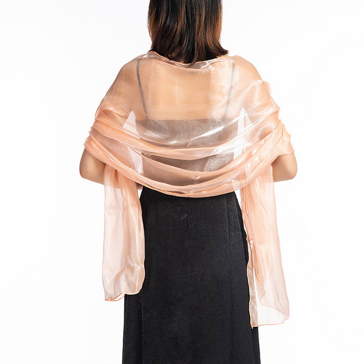 Solid Shawl-Elegant Wrap for Wedding & Party Looks_CWASC1074