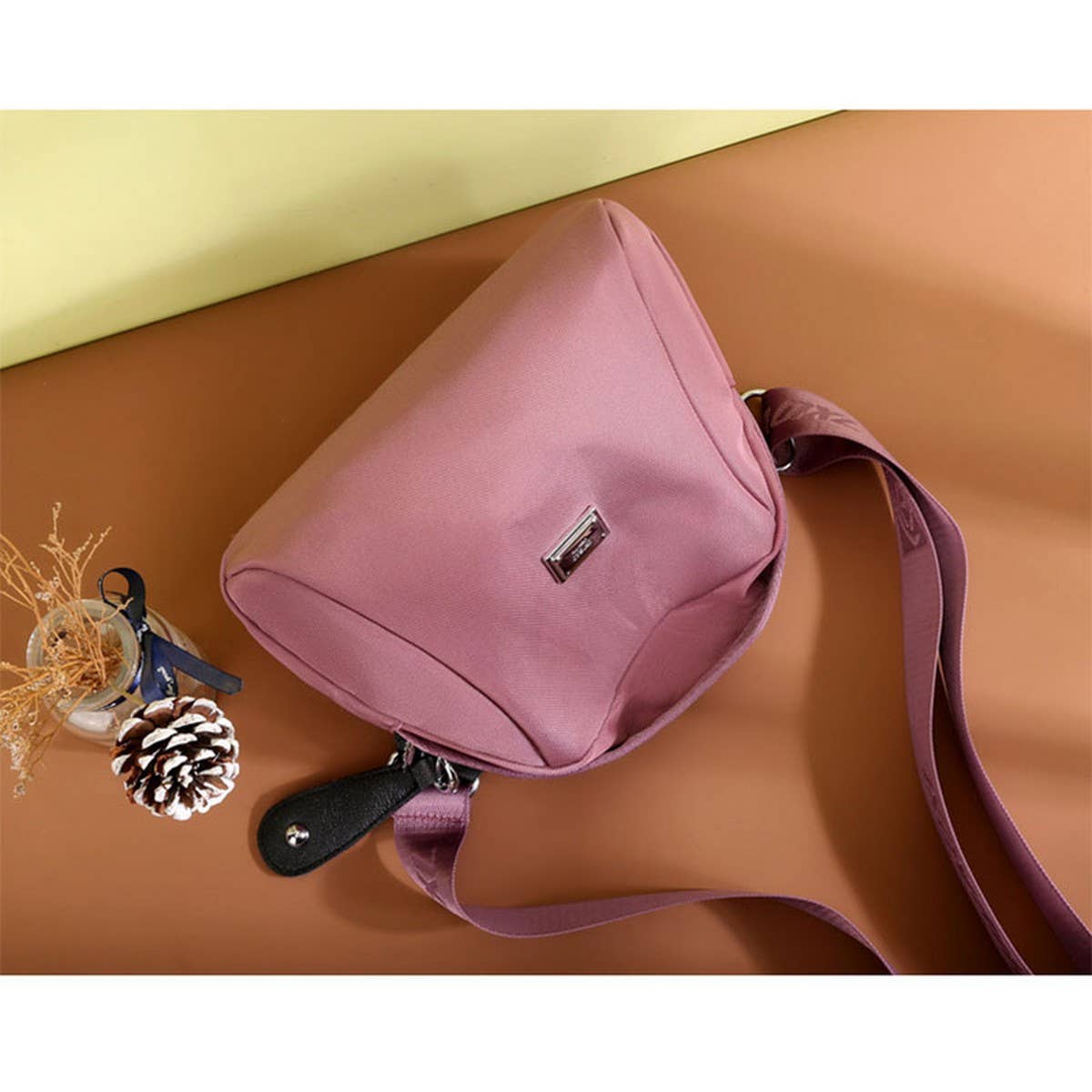 FASHIONABLE VERSATILE CANVA CROSSBODY SHOULDER BAG