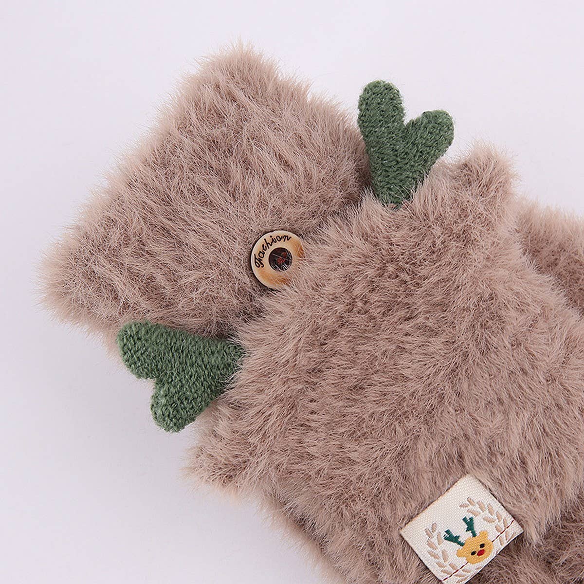 WINTER WOMEN'S HALF FINGER KNITTED THICK GLOVES_CWAG0246