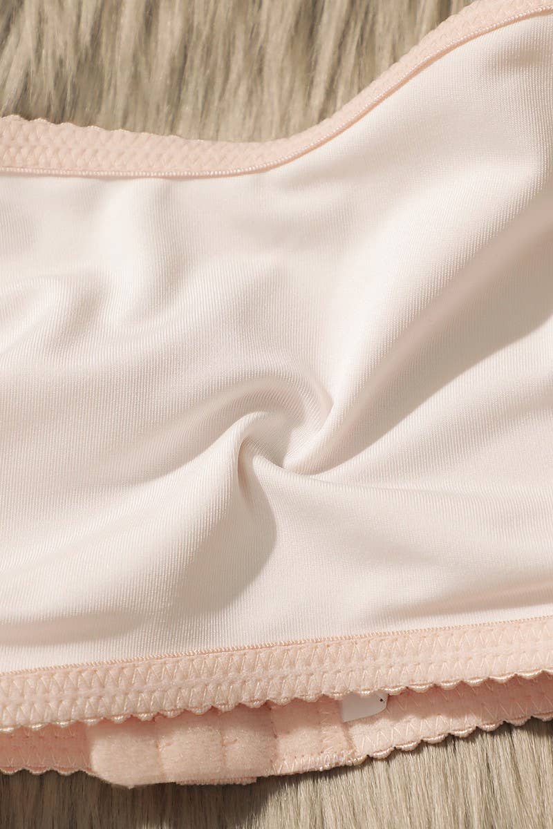 CWMU00313_STRAPLESS FRONT CLOSURE PUSH-UP BANDEAU BRA