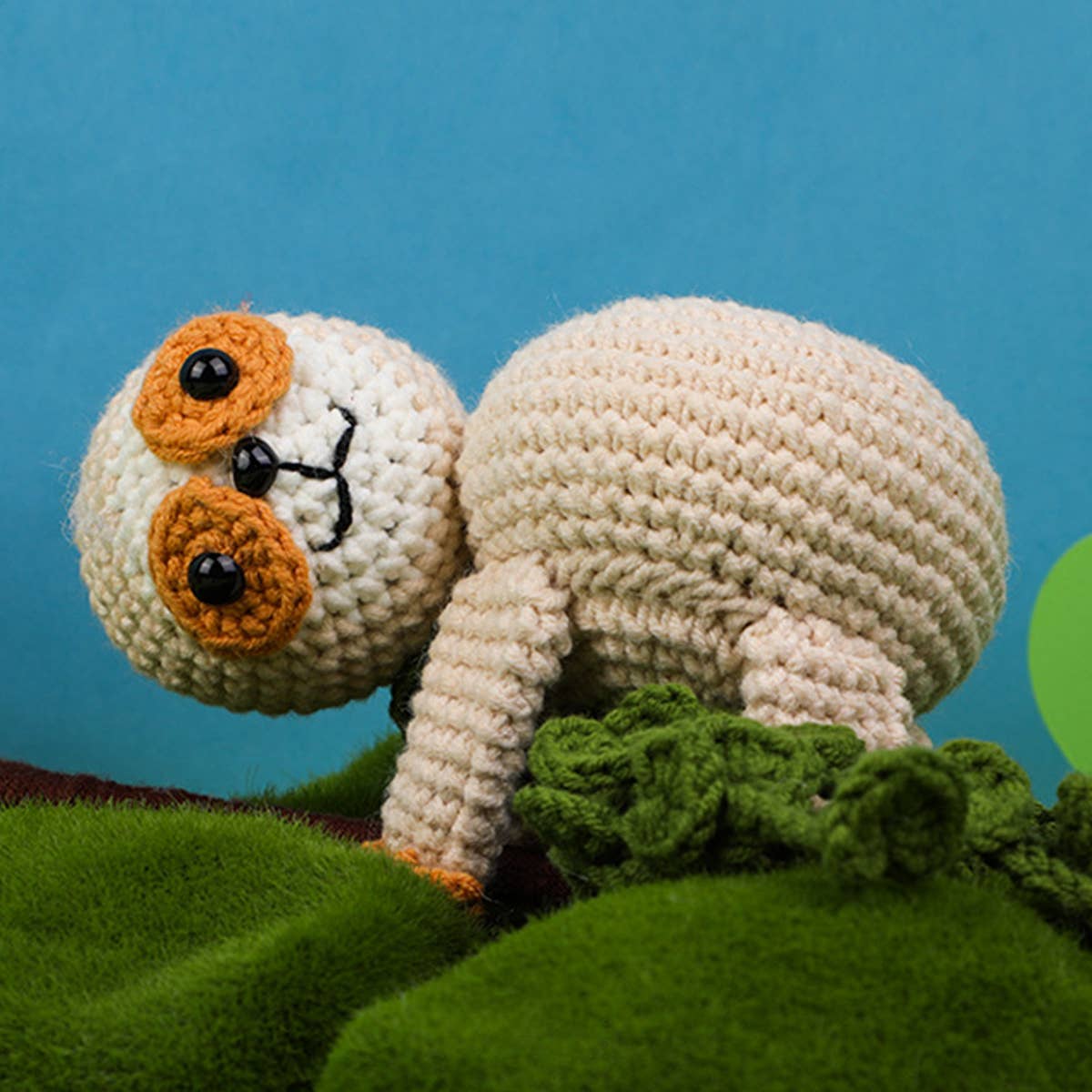 CUTE SLOTH CROCHET MATERIAL BAG