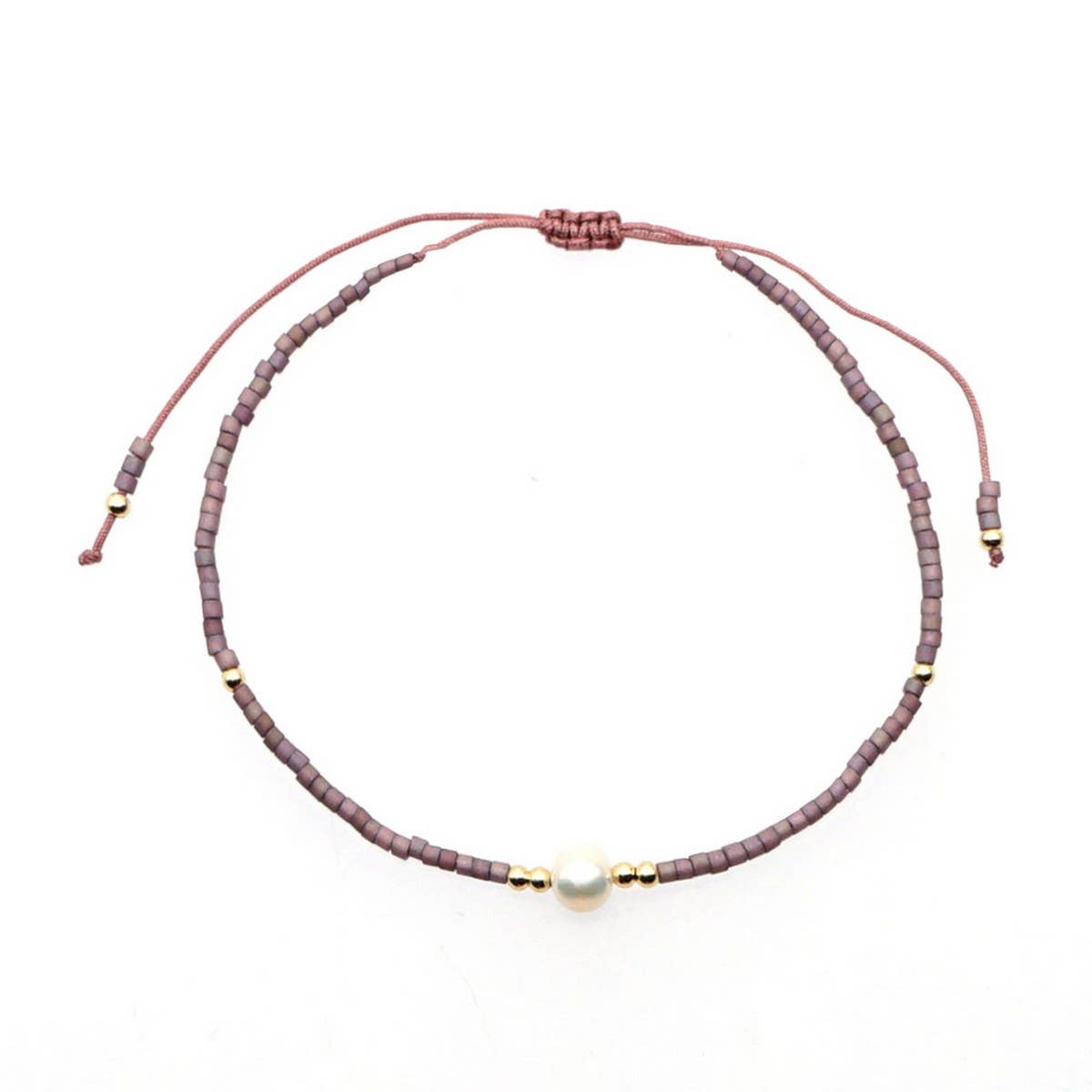 HAND-WOVEN FASHIONABLE RICE BEADS BRACELET_CWAB4621