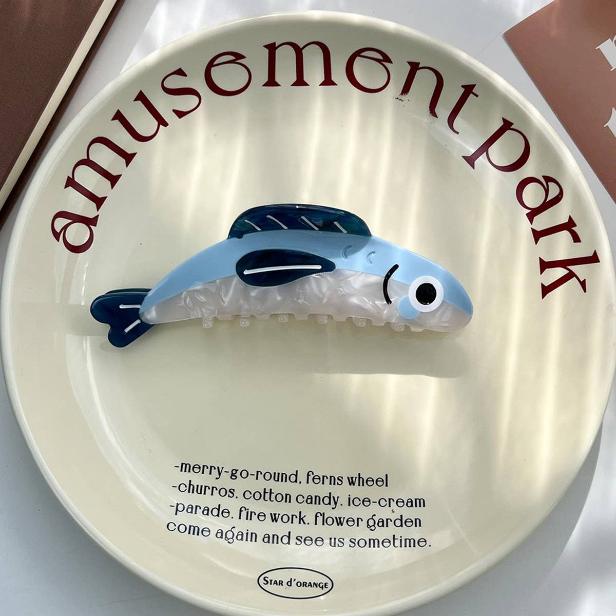 Sardine Acetate Claw Clip ? Chic Hair Accessory