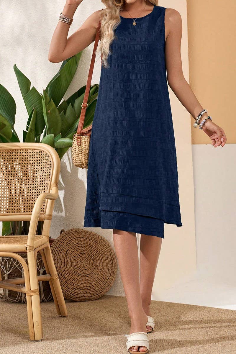 CWDHL0975_SUMMER FASHIONABLE ALL-MATCH SLEEVELESS DRESS
