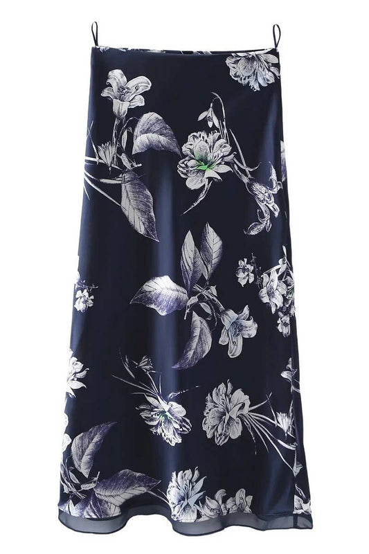 CWBLS0406_NEW SPRING DESIGN DOUBLE-LAYERED FISHTAIL SKIRT