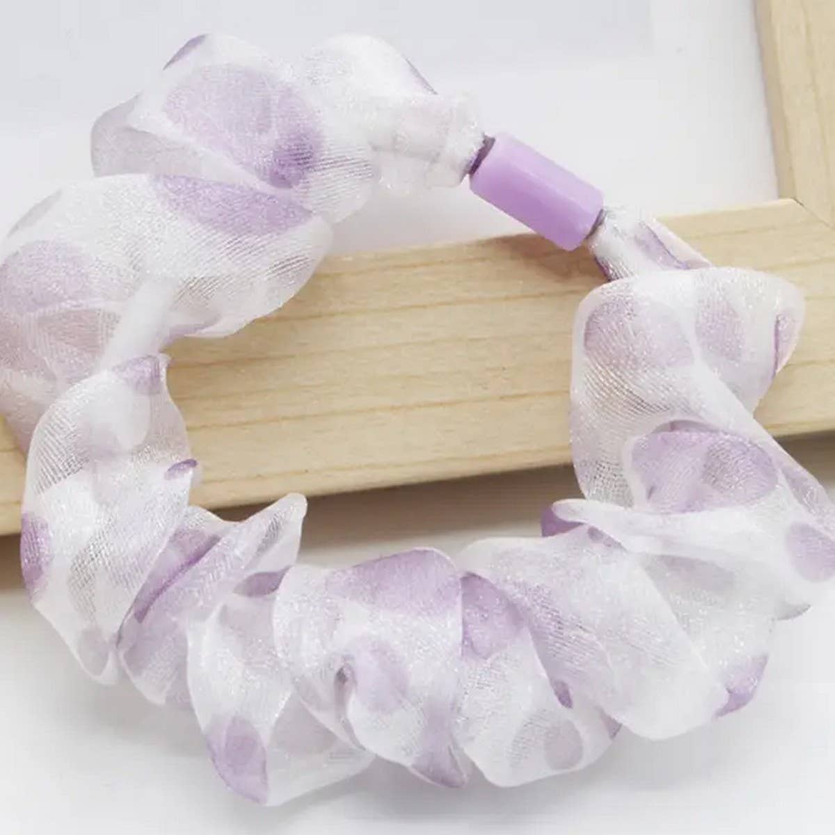 SATIN ELASTIC HAIR BANDS GIRL HAIR SCRUNCHIES_CWAHA0151