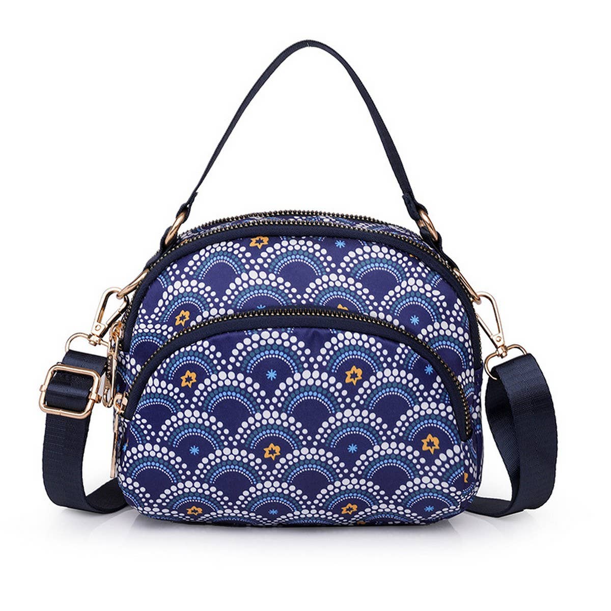 LIGHTWEIGHT NYLON WATERPROOF MINI SHOULDER BAG_CWAB3535