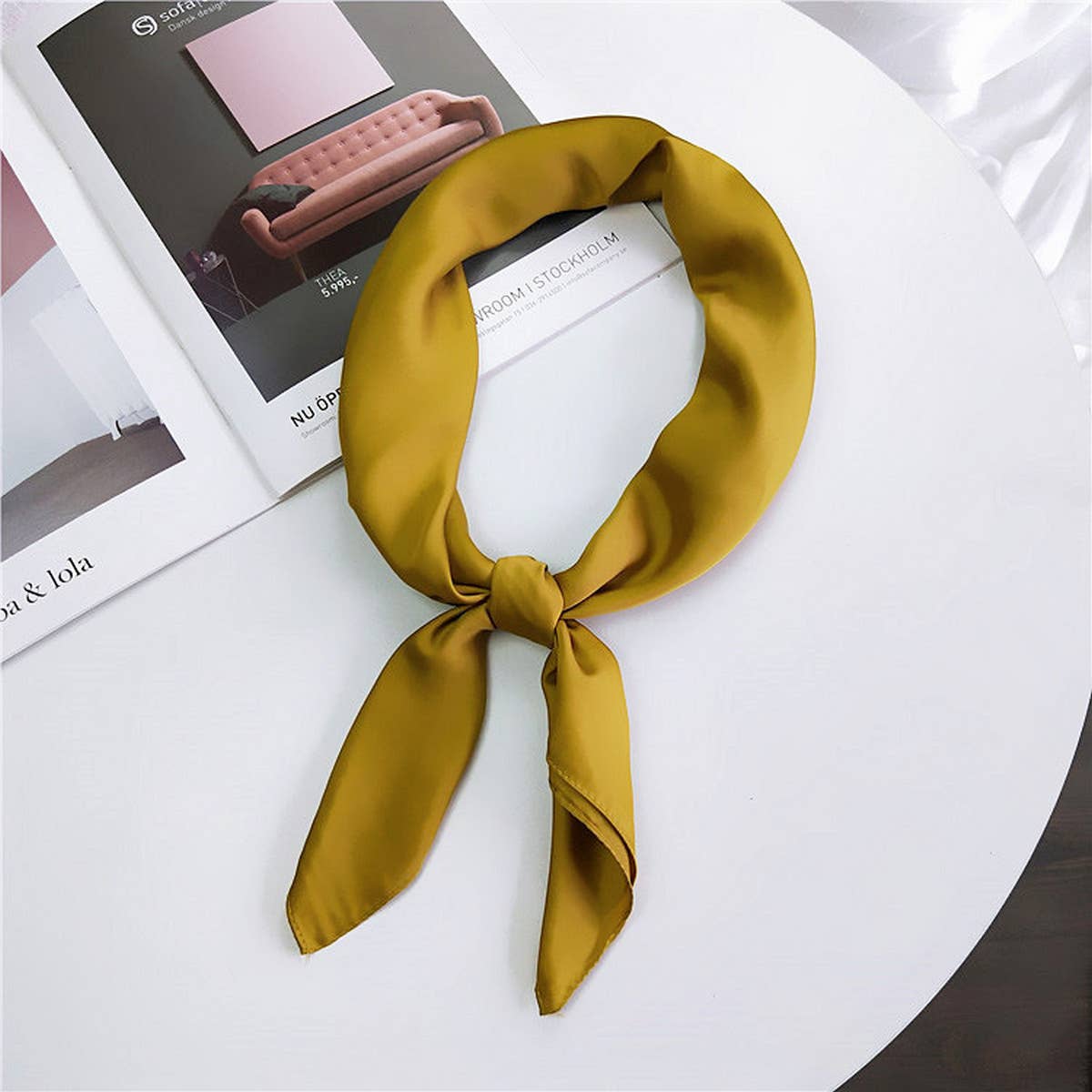 CWASC2384_KOREAN STYLE SMALL SQUARE SCARF FASHION SCARF