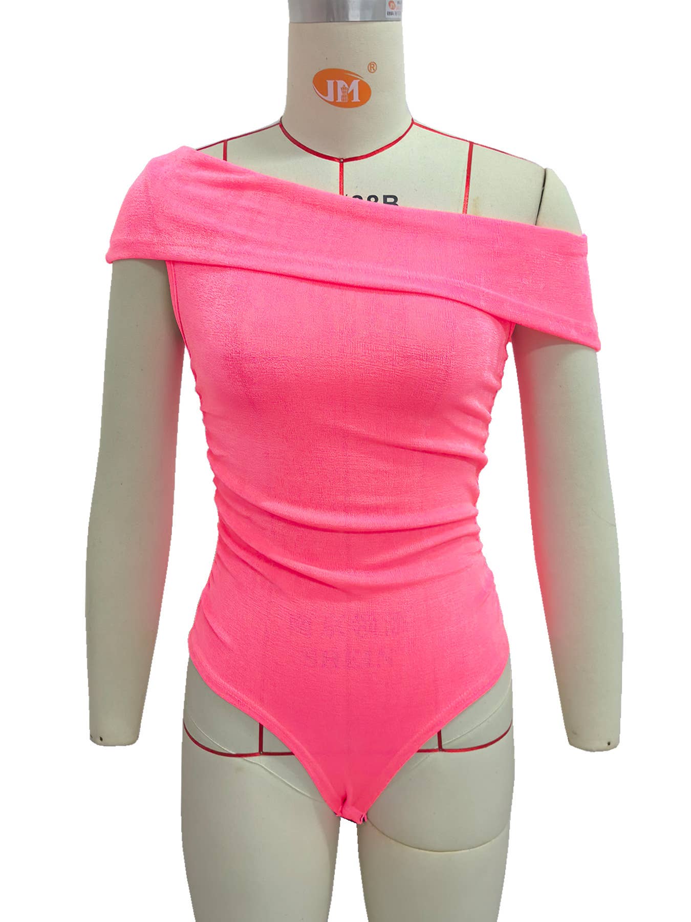 SEXY SLIM FASHION ONE-SHOULDER ONESIE