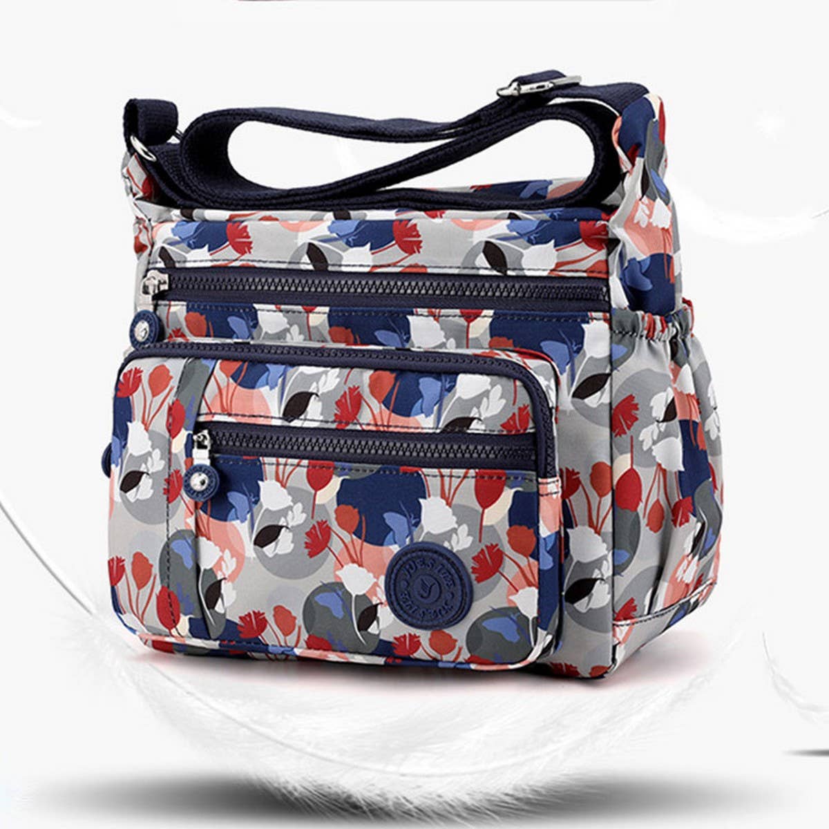 CASUAL NYLON OXFORD CLOTH CROSSBODY SHOULDER BAG_CWASC1729