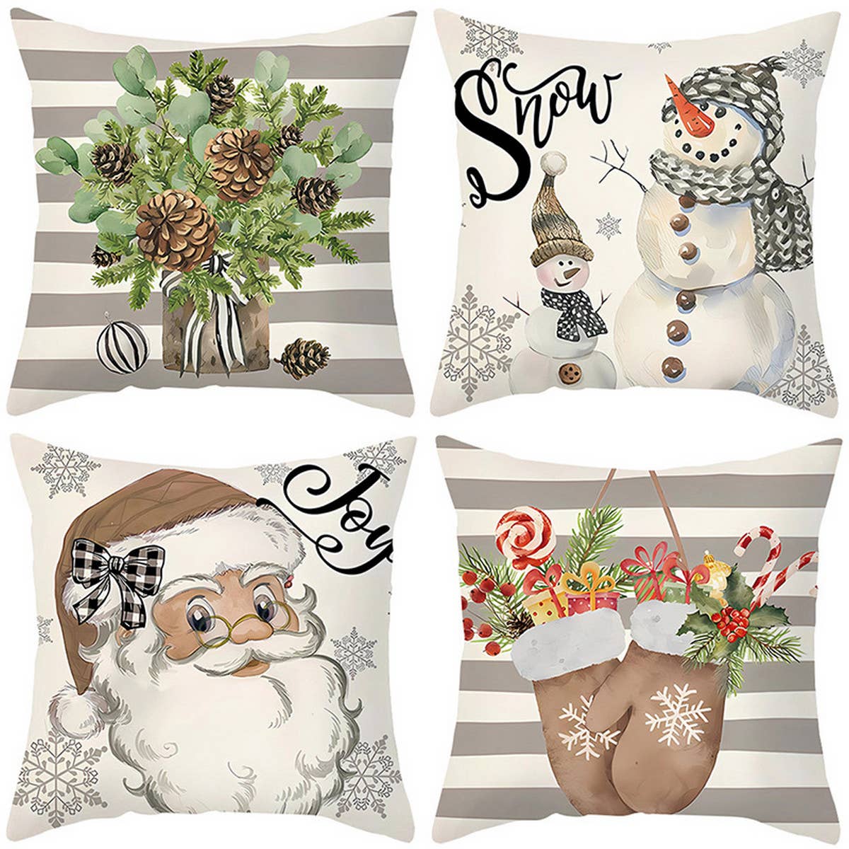 2024 NEW LETTER PRINT WINTER CHRISTMAS PILLOWCASE_CWMM1400