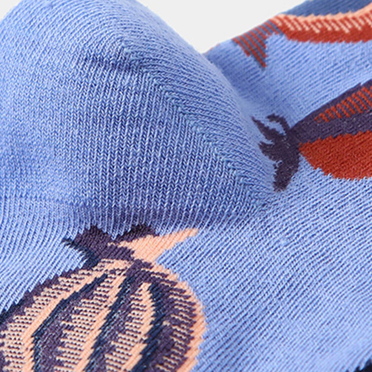 SUNFLOWER GRAPHIC FASHION COTTON SOCKS