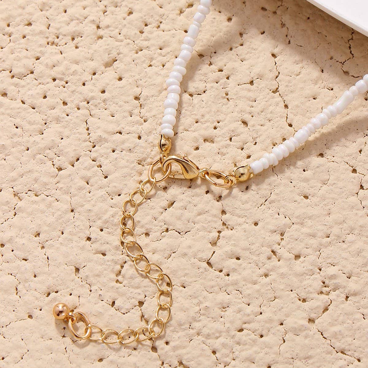 BEACH SHELL OCEAN SCALLOP PENDANT NECKLACE_CWAJE1561