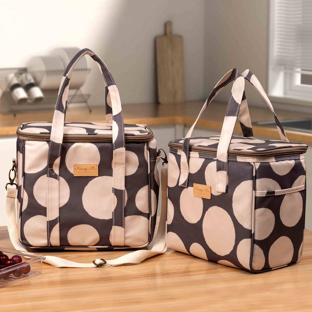 OUTDOOR MULTIFUNCTIONAL INSULATED HANDBAG BENTO BAG_CWAB1724
