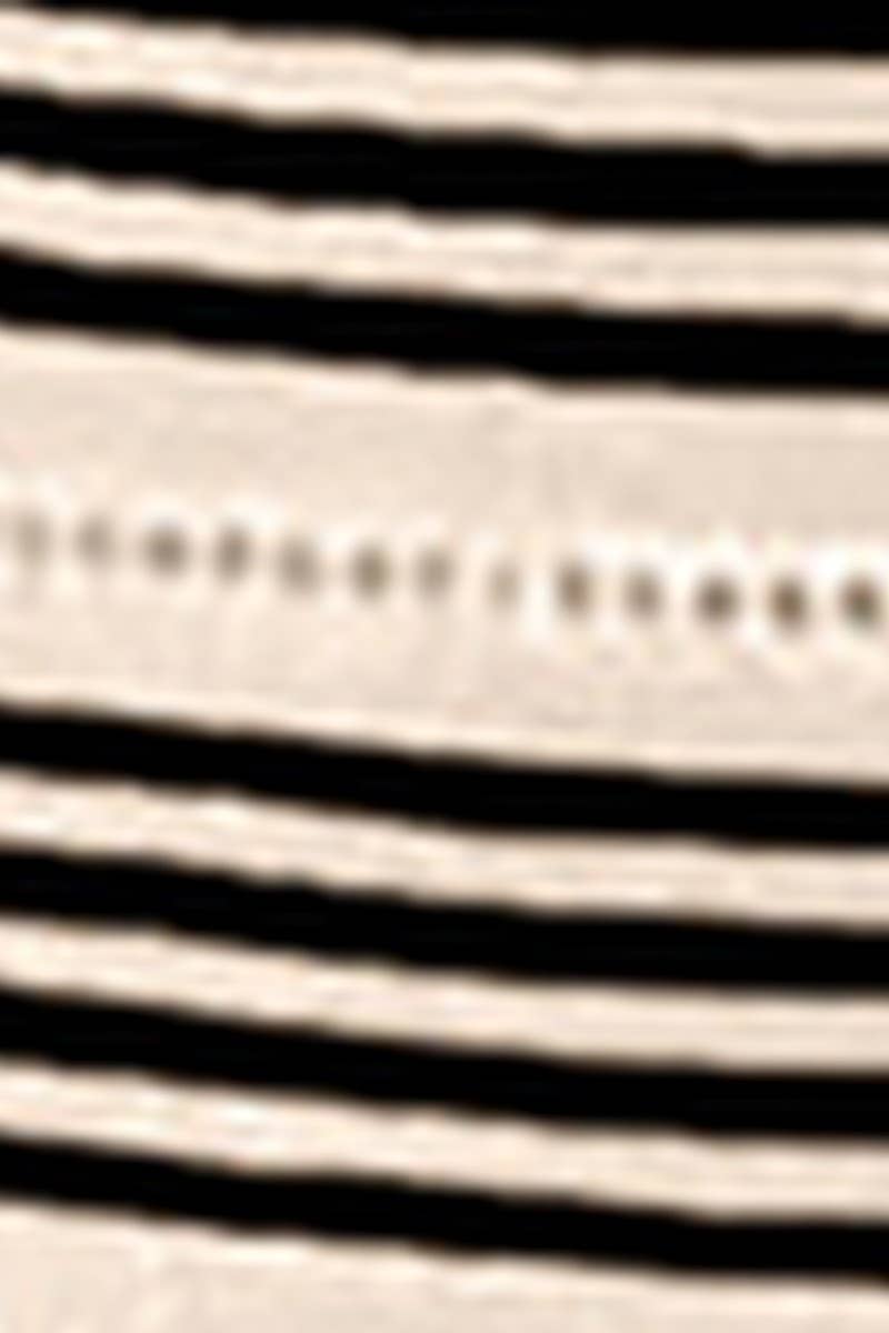 CWDMD4293_KNITTED STRIPED DRESS WITH CUT-OUT SIDE SLITS