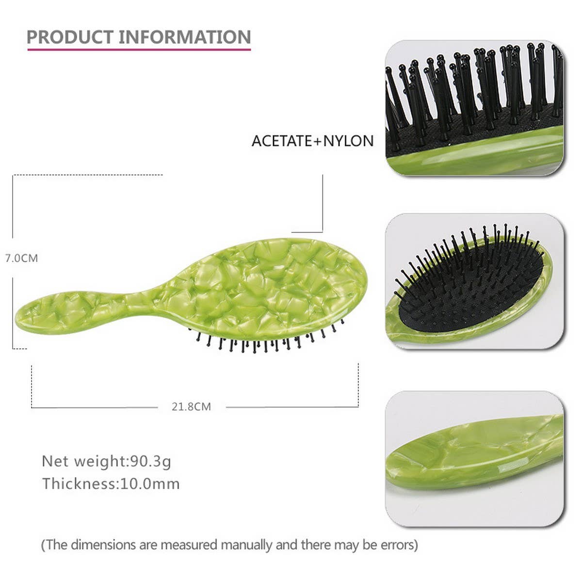 ACETATE AIR CUSHION COMB AIRBAG MASSAGE COMB_CWAHA4179