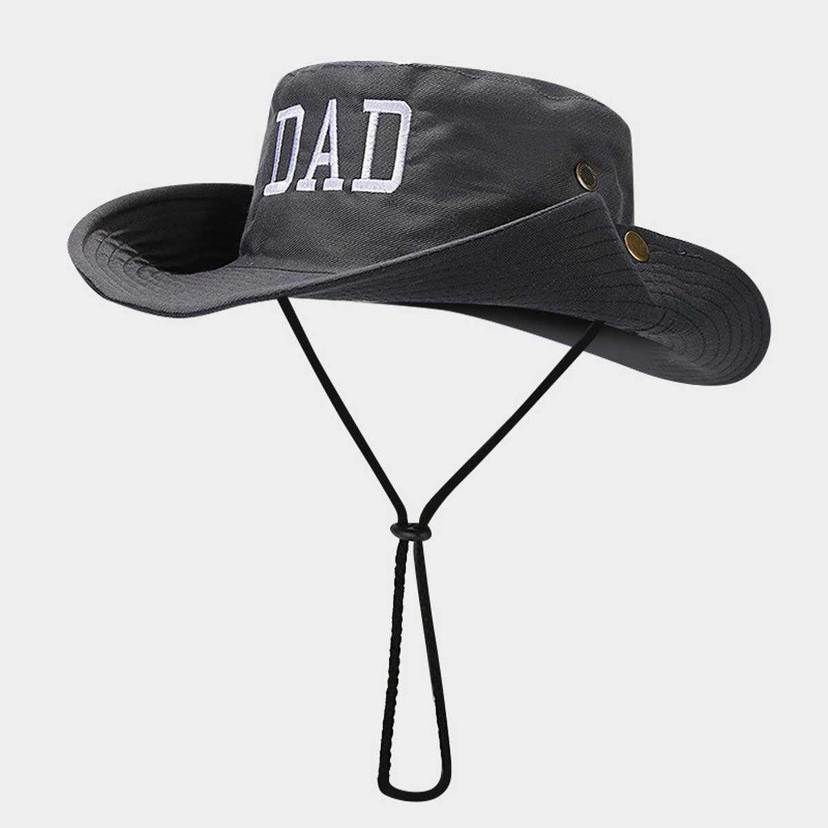 Men¡¯s Embroidered Wide Brim Sun Hat for Hiking_CWAH3806