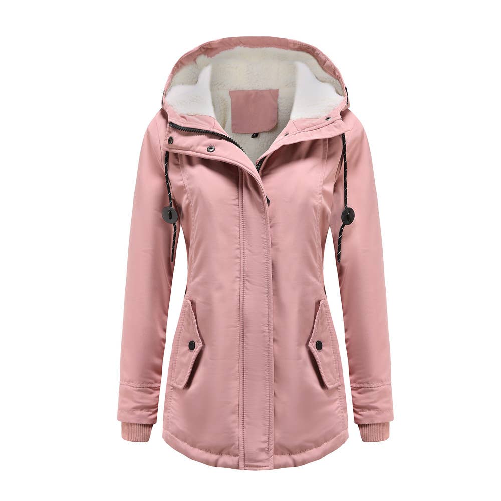 LAMB WOOL PADDED JACKET WOMEN'S PADDED JACKET