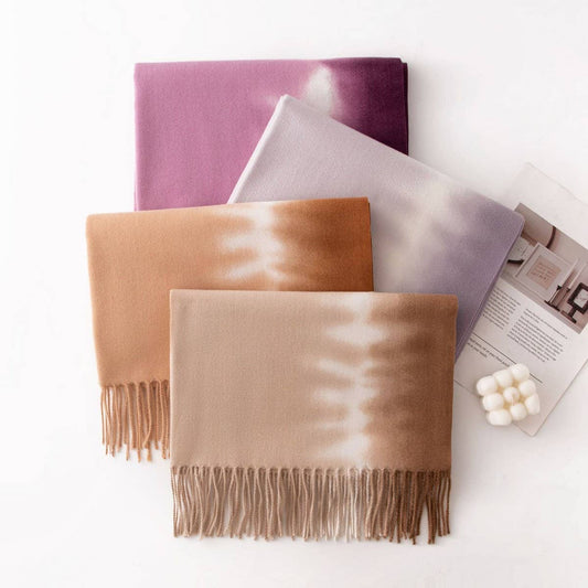 CWASC2728_AUTUMN AND WINTER HIGH-END WARM SCARF SHAWL